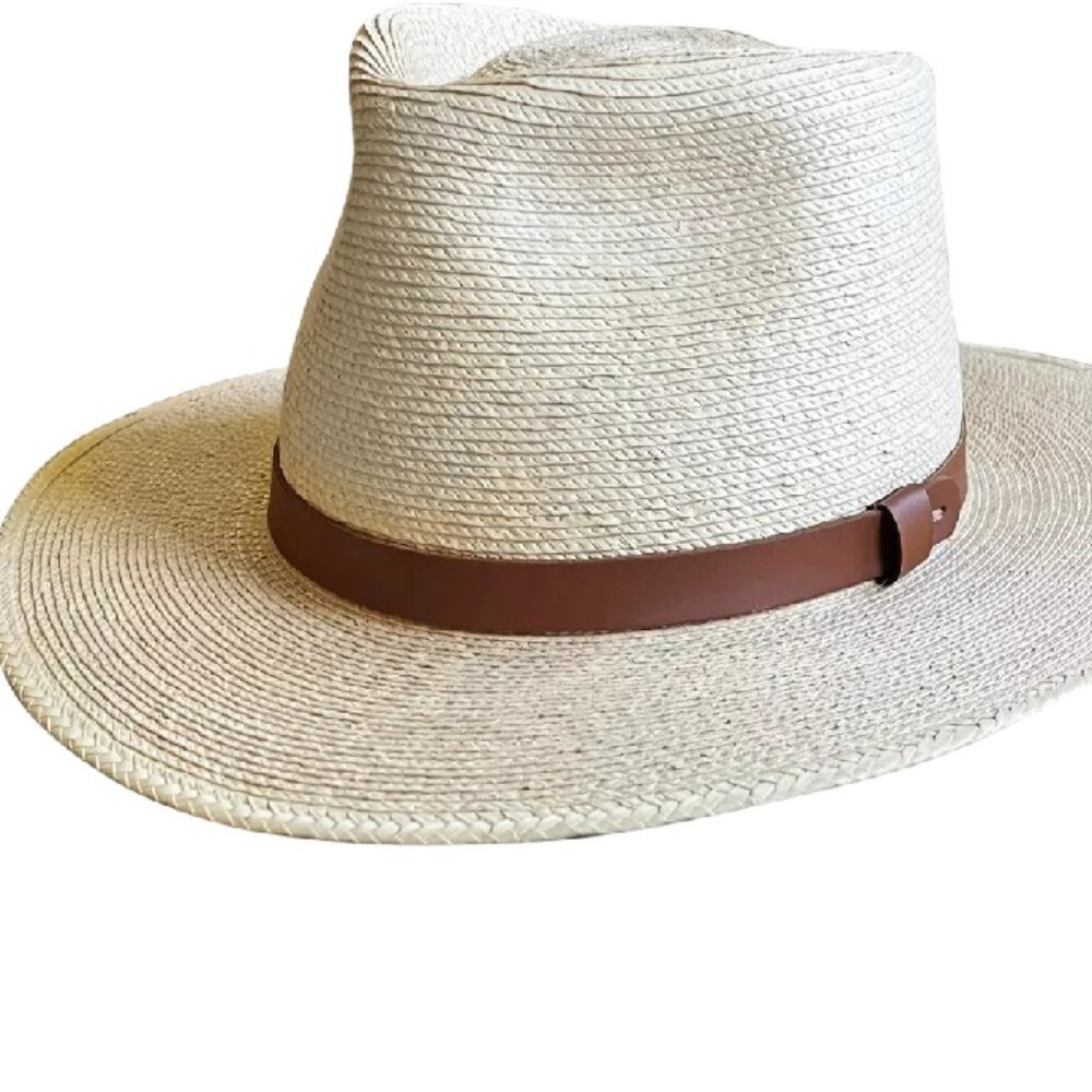 Sunbody Guatemalan Fine Palm Teardrop w 5/8 Inch Leather Band